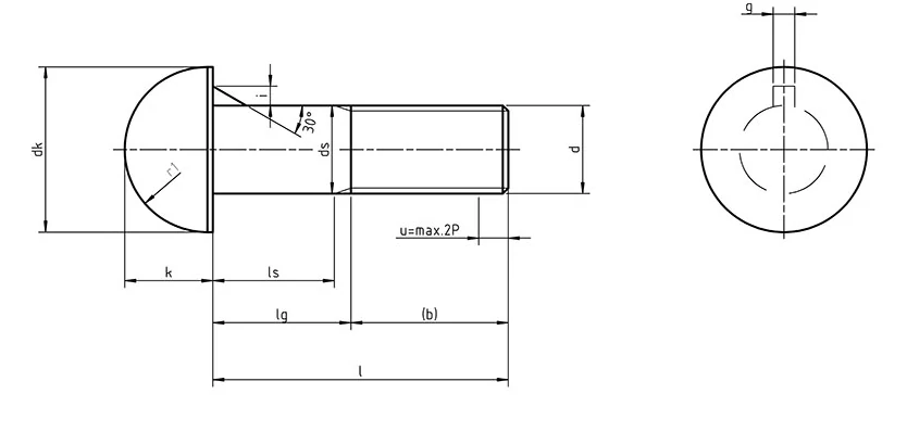 DIN 607 Dimensions