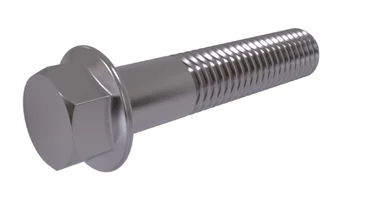 Dimensions of DIN 6921 - hexagon flange bolt