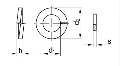 spring washer dimensions