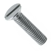 Slotted CSK Machine Screws