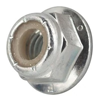 Flanged Nylock Nuts